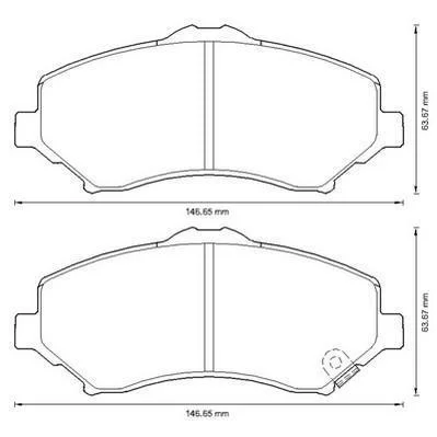 Колодки дискового гальма (вир-во) Jurid 573298J (фото 1)