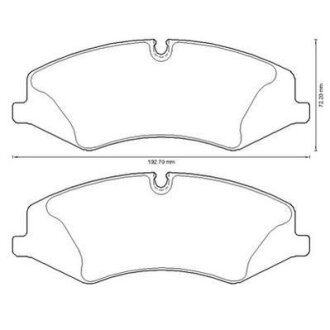 Колодки дискового гальма Jurid 573333J