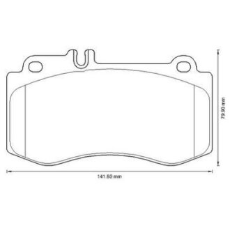 Колодки дискового гальма Jurid 573344J
