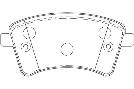 Гальмівні колодки Jurid 573414J