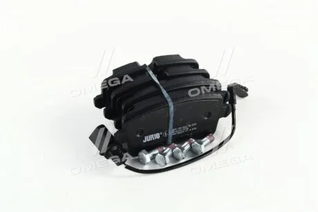 Колодка гальм. диск. AUDI A6 2.0-3.0 2011-,A8 2.0-6.3 09- задн. (вир-во) Jurid 573428J