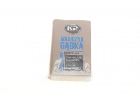 Губка меламінова для миття К2 Magic Sponge біла K2 K290