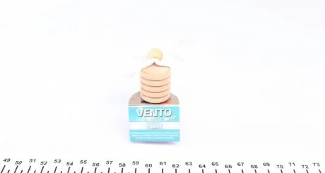 Автомобильный ароматизатор (освежитель) воздуха "фреш"" / VINCI VENTO SOLO REFILL FRESH 8ML K2 V404