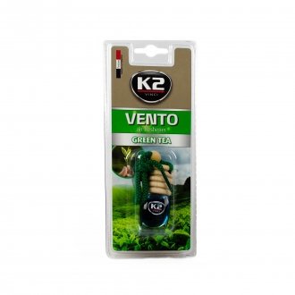 Автомобильный ароматизатор (освежитель) воздуха "зеленый чай", блистер / VINCI VENTO GREEN TEA 8ML K2 V452 (фото 1)