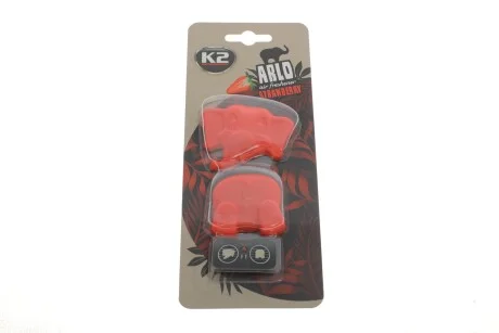 Ароматизатор для салона авто Arlo "Клубника" 15 г K2 V89TRU
