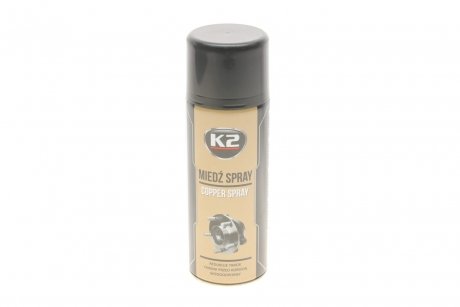 Засіб для змащення (мідна змазка) / PRO COPPER SPRAY 400ML K2 W122