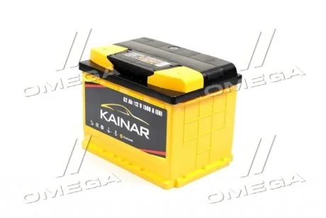 Аккумулятор 62Ah-12v Standart+ (242х175х190), L, EN590 KAINAR 062 261 1 120 ЖЧ