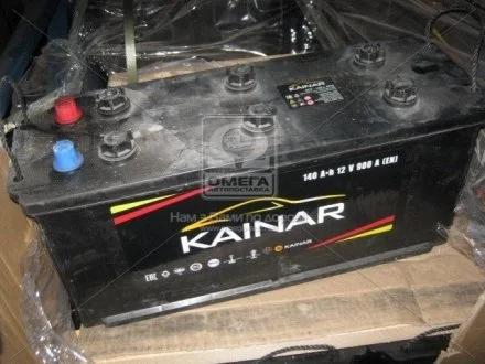 Аккумулятор 140Ah-12v Standart+ (513x182x240), полярность обратная (3),EN920 KAINAR 140 821 3 120 ЧЧ