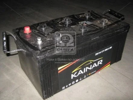 Аккумулятор 230Ah-12v Standart+ (518x274x238),полярность обратная (3),EN1350 KAINAR 230 641 3 120
