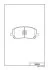 Колодка гальм.TOYOTA LEXUS RX300 MCU15 00- FRONT (вир-во MK Kashiyama) KASHIYAMA D2231 (фото 1)