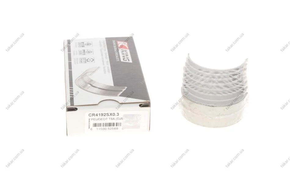 Вкладиші шатунні PSA 0,30 2.5TD DJ5T/DK5ATE 12V (вир-во) King CR4192SX0.3 (фото 1)