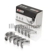 Вкладыши коренные комплект KING FORD Fiesta 1,6 16V 98-05 King MB5009AM (фото 1)