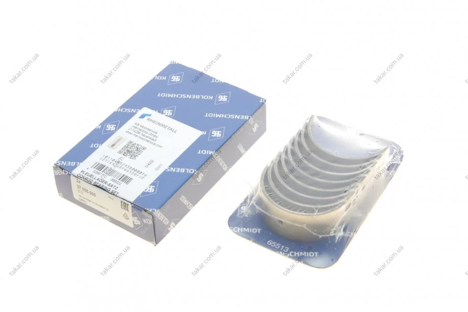 Вкладыши шатунные OPEL/FIAT STD 1,3CDTi Z13DTJ/Z13DTH (выр-во KS) KOLBENSCHMIDT 37055600 (фото 1)