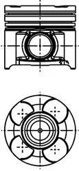 Поршень FIAT 82,40 (KS) KOLBENSCHMIDT 40660610 (фото 1)