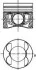 Поршень MB 83,00 (вир-во KS) KOLBENSCHMIDT 40809600 (фото 1)