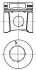 Поршень PASSEND F.DEUTZ 94,00 (KS) KOLBENSCHMIDT 94900600 (фото 1)