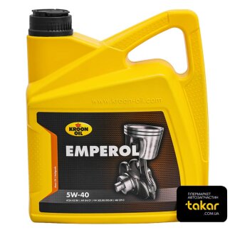 Моторное масло 4 л 5W40 Бензиновый, Дизельный Синтетическое KROON OIL 33217
