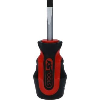 Шліцева викрутка ERGOTORQUEplus, коротка, 6 мм KS TOOLS 159.1001