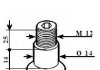 Вставка амортизаційної стійки газомасляна двотрубна передня двобічна KYB 365069 (фото 3)