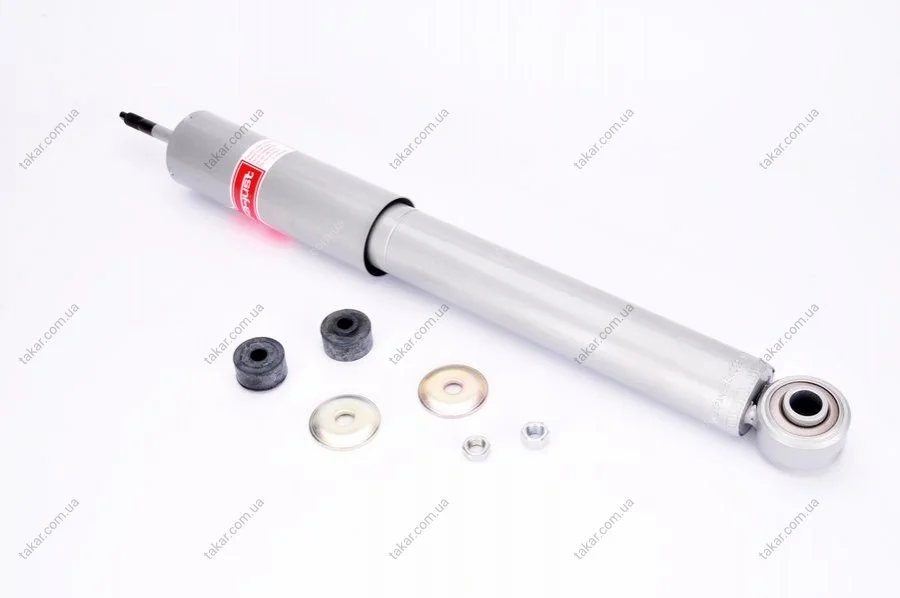 Телескопический амортизатор газомасляный однотрубный задний двусторонний KYB 554092 (фото 1)