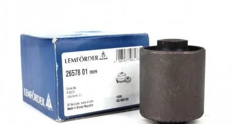 Сайлентблок балки двосторонній на задній міст LEMFORDER 26578 01