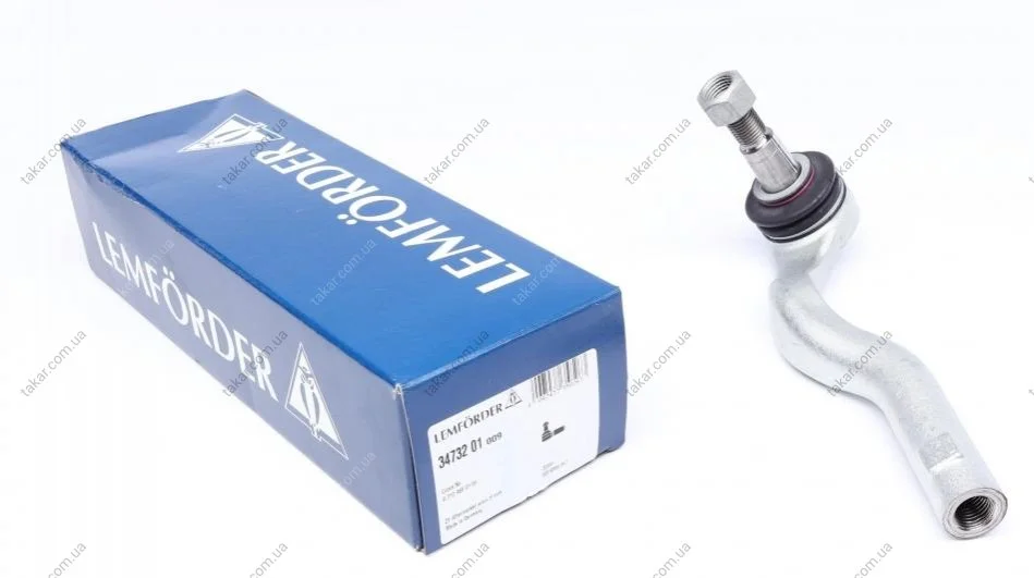 Рульовий наконечник передній міст зліва LEMFORDER 34732 01 (фото 1)