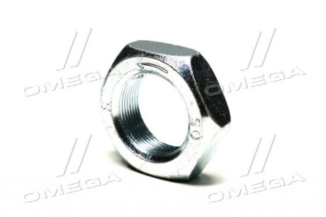 Гайка Rubin 6-гранная, левая M30x1,5-LH DIN439-05 Zn Lemken 3030995