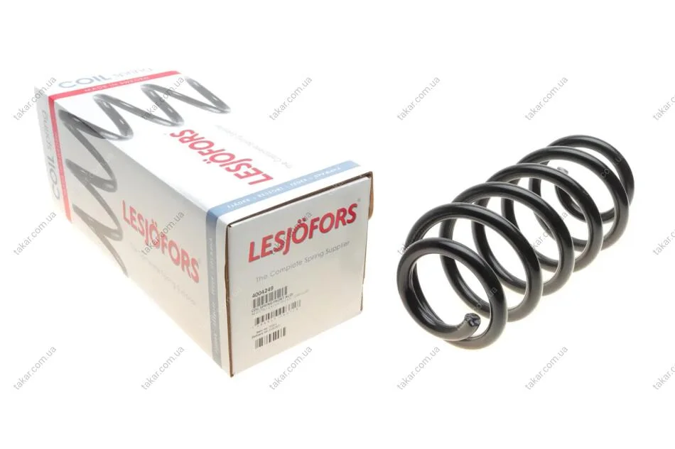 Пружина подвески передняя винтовая LESJOFORS 4004249 (фото 1)