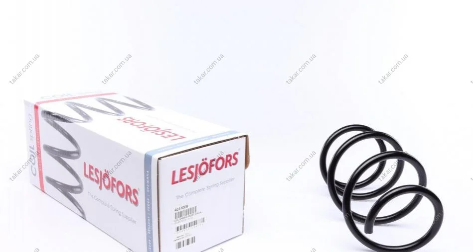Пружина підвіски передня гвинтова LESJOFORS 4017009 (фото 1)