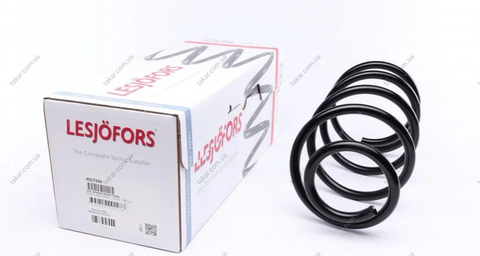 Пружина подвески передняя винтовая LESJOFORS 4027596 (фото 1)