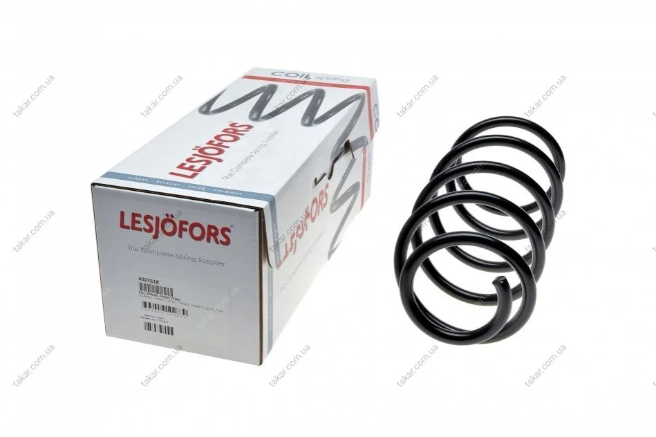Пружина подвески передняя винтовая LESJOFORS 4027618 (фото 1)