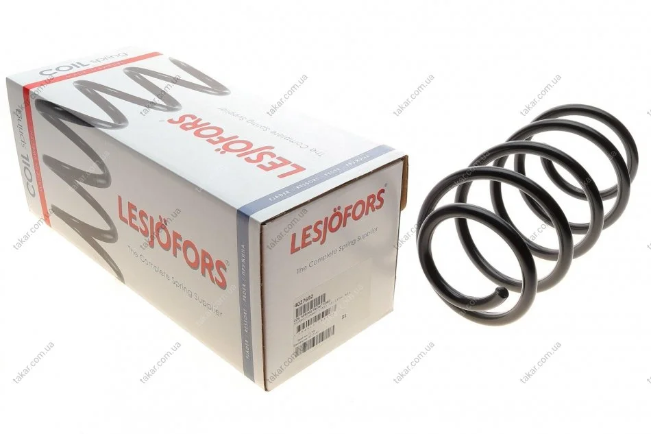 Пружина подвески передняя винтовая LESJOFORS 4027692 (фото 1)