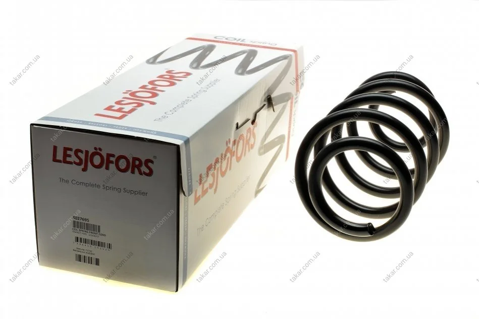 Пружина подвески передняя винтовая LESJOFORS 4027695 (фото 1)