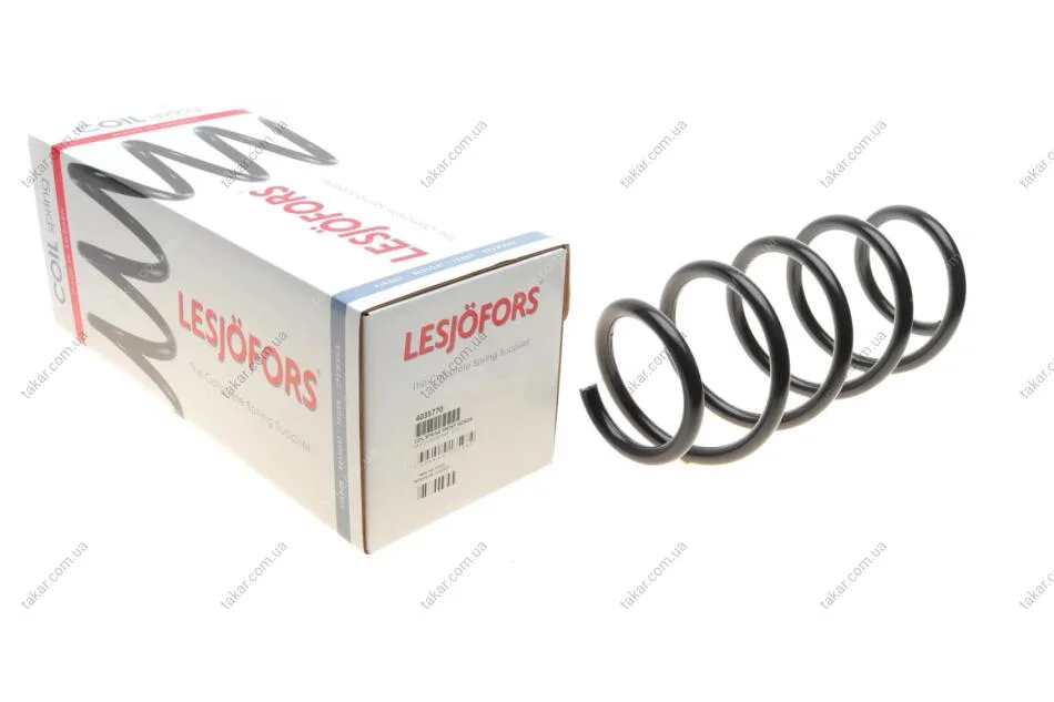 Пружина подвески передняя винтовая LESJOFORS 4035770 (фото 1)