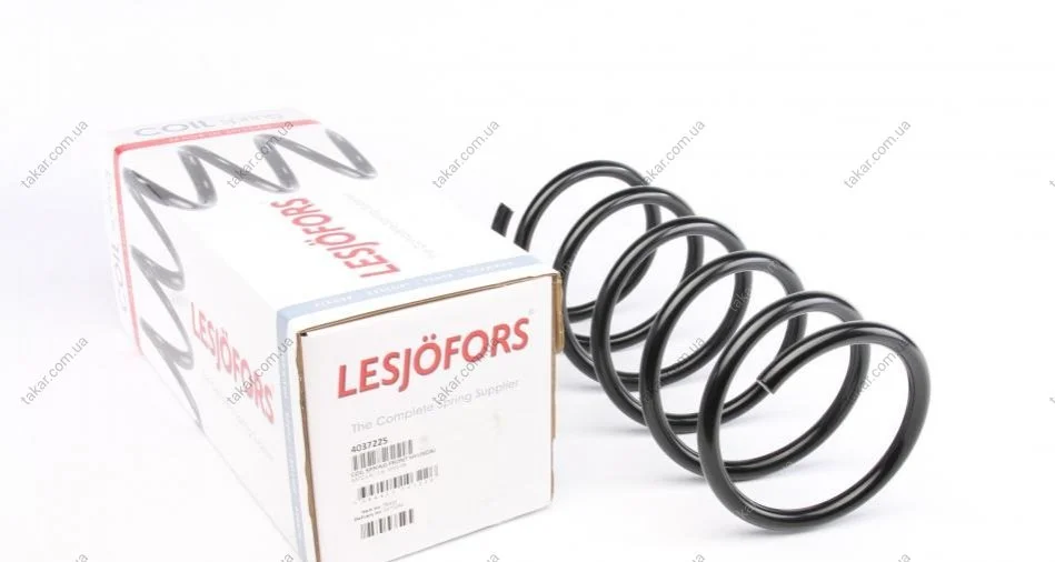 Пружина підвіски передня гвинтова LESJOFORS 4037225 (фото 1)