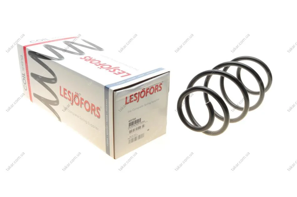 Пружина подвески передняя винтовая LESJOFORS 4037265 (фото 1)