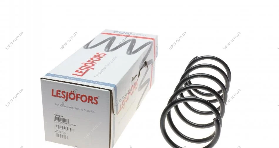 Пружина подвески передняя винтовая LESJOFORS 4059233 (фото 1)