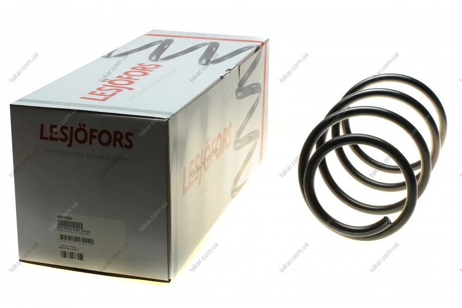 Пружина подвески передняя винтовая LESJOFORS 4062086 (фото 1)