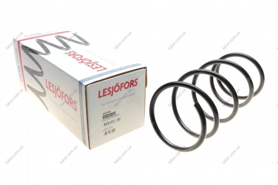 Пружина подвески передняя винтовая LESJOFORS 4062089 (фото 1)