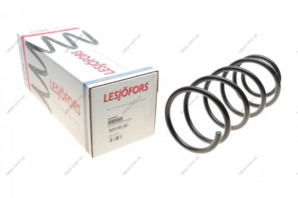 Пружина подвески передняя винтовая LESJOFORS 4063486 (фото 1)