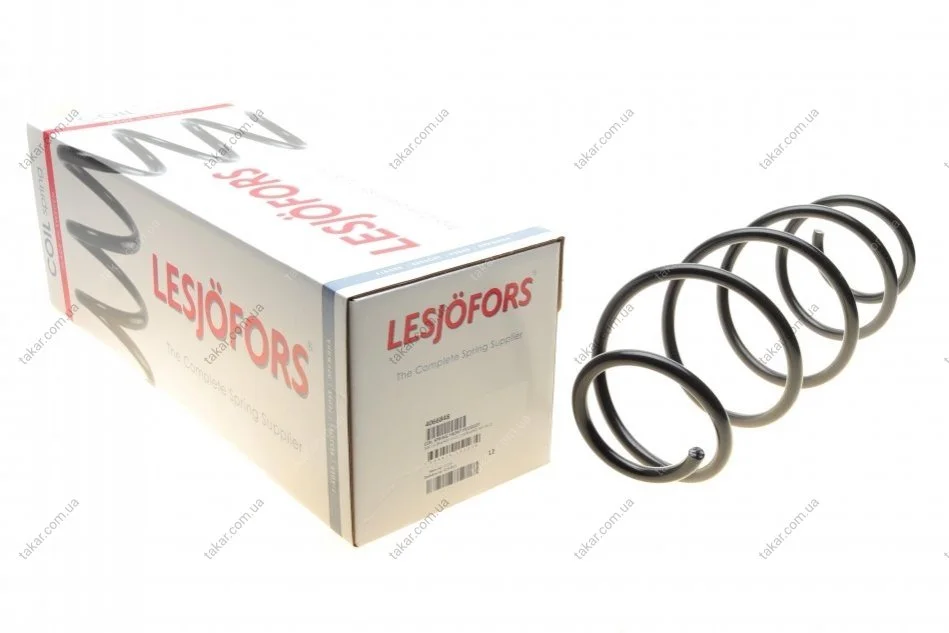 Пружина подвески передняя винтовая LESJOFORS 4066848 (фото 1)