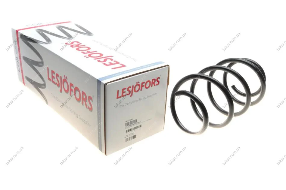 Пружина подвески передняя винтовая LESJOFORS 4072986 (фото 1)