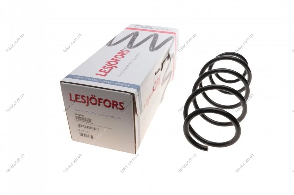 Пружина подвески передняя винтовая LESJOFORS 4095087 (фото 1)