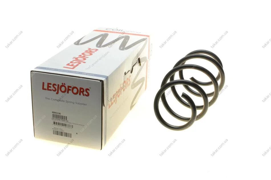 Пружина подвески передняя винтовая LESJOFORS 4095136 (фото 1)