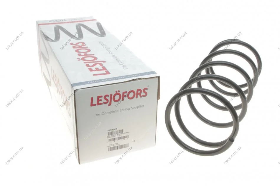 Пружина подвески задняя винтовая LESJOFORS 4259242 (фото 1)
