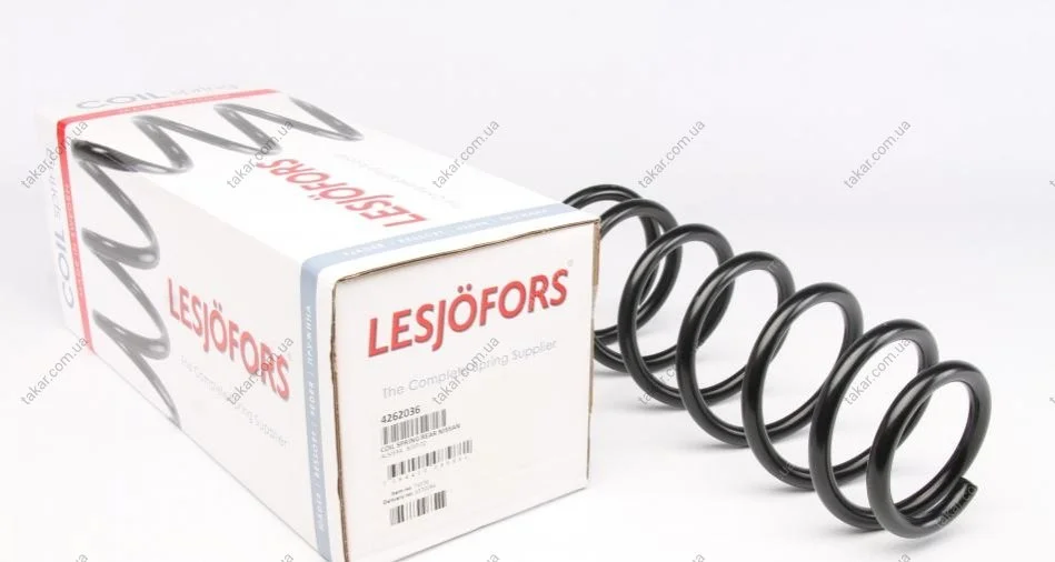 Пружина подвески задняя винтовая LESJOFORS 4262036 (фото 1)