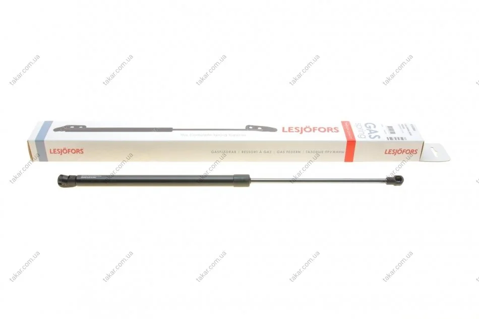 Газова пружина кришки багажника NISSAN (вир-во Lesjofors) LESJOFORS 8162066 (фото 1)