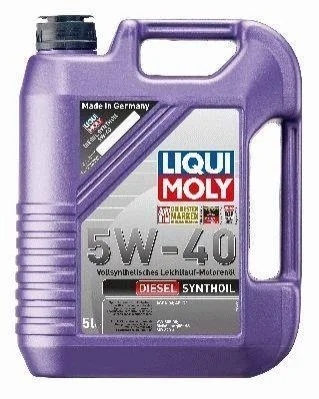 Масло моторное 5W-40 DIESEL SYNTHOIL 5L LIQUI MOLY 1341 (фото 1)