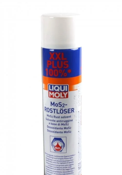 Растворитель РЖИ С ДИСУЛЬФИДОМ МОЛИБДЕНА MOS2-ROSTLOSER XXL 0,6Л LIQUI MOLY 1613 (фото 1)