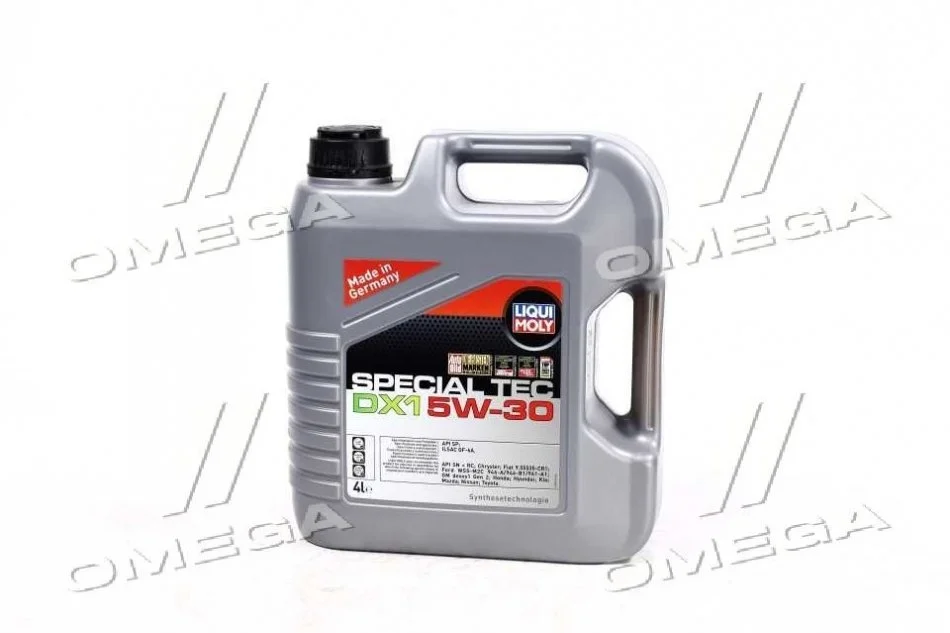 Моторна олива 4 л 5W30 Бензиновий Синтетична LIQUI MOLY 20968 (фото 1)